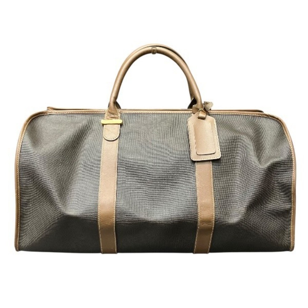 Dunhill Herringbone Vintage Handbag Boston Bag for Men